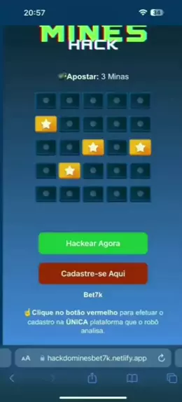 App Hacker Mines Bet7k - Outros - DFG