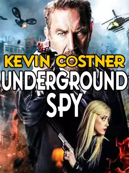 #Kevin_Costner In UNDERGROUND SPY - Hollywood English Movie ...