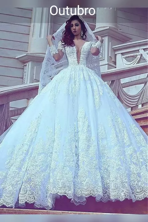 Vestido de noiva do discount flamengo branco