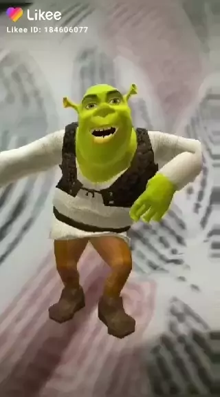 shrek dançando so no bigode