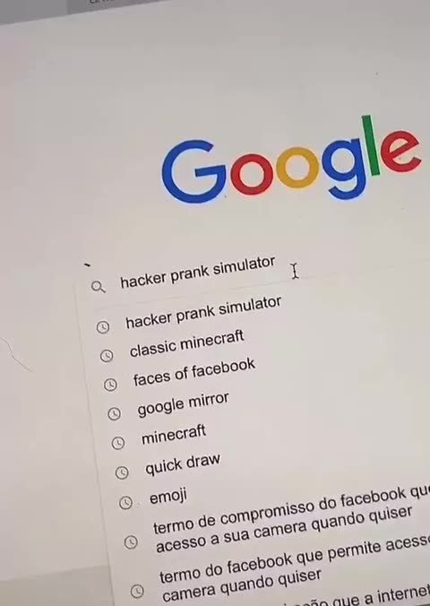 google hacker prank