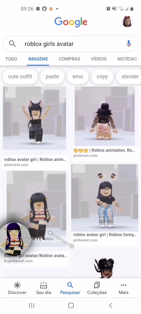 Roblox cute slender girl - Roblox