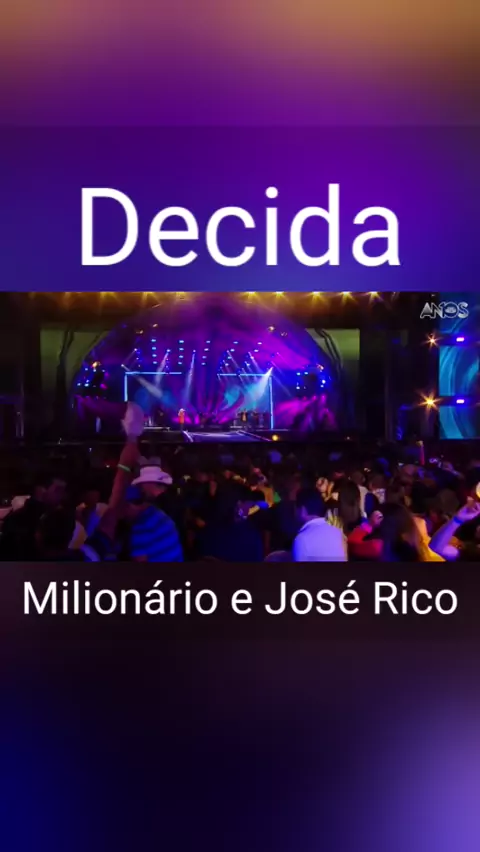 Milionário e José Rico - Decida - Cifra Club PDF