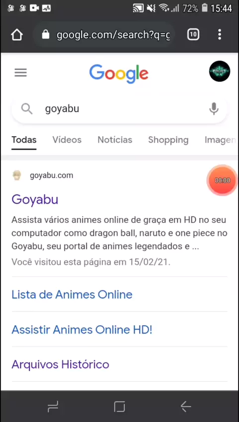 Listas de Animes - Goyabu