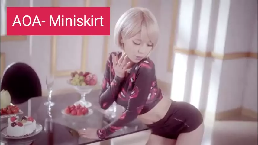Mini skirt lyrics aoa clearance
