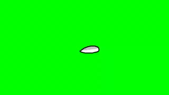 tela verde de boca do gacha
