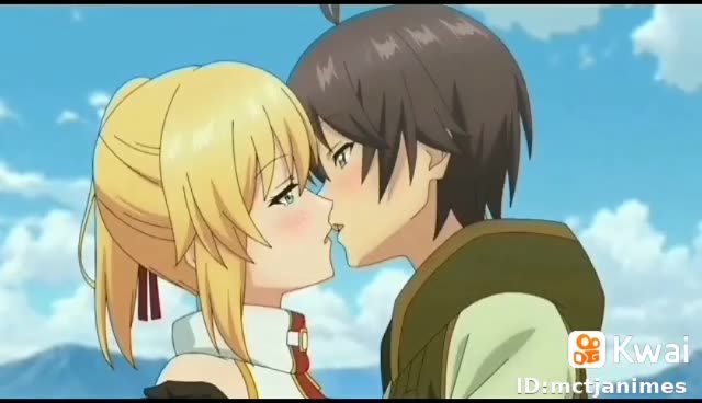 Beijo, kiss and anime casal anime #1928821 on