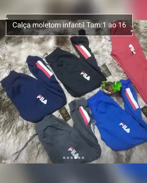 Calça moletom 2025 infantil renner