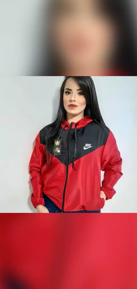 Corta vento feminina que brilha no escuro best sale