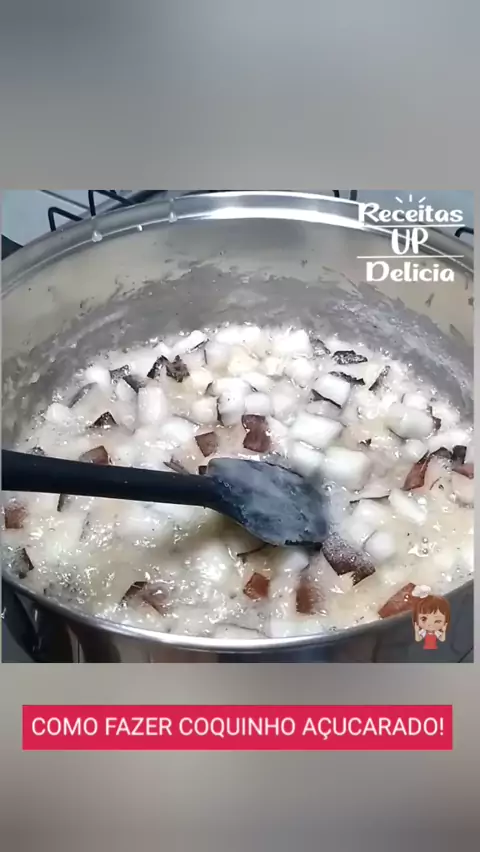 Coquinho açucarado, Receita