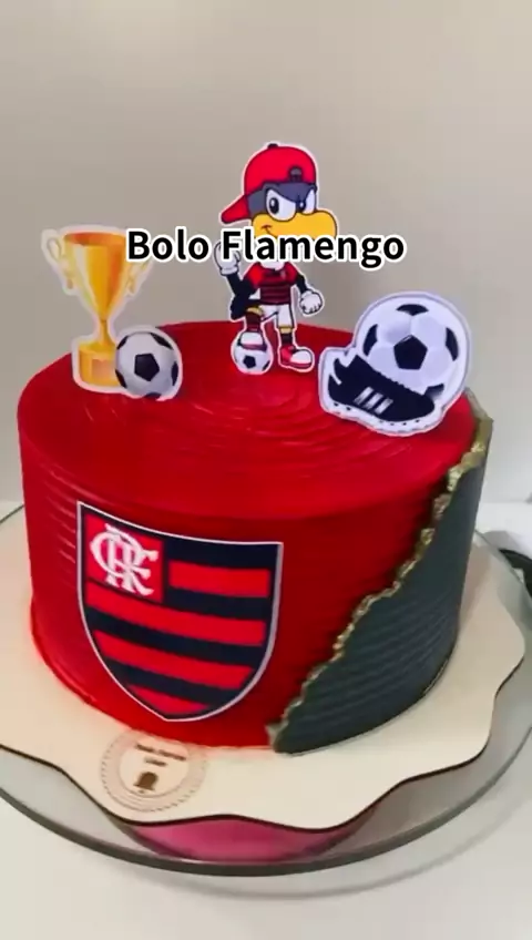 Bolo flamengo!! 