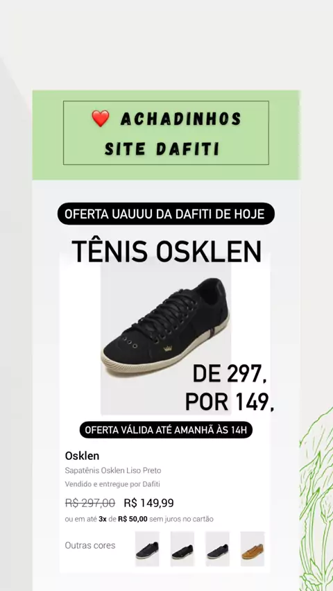 Sapatenis cheap osklen privalia