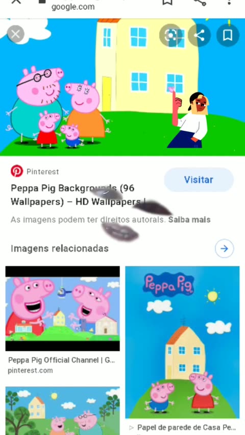 peppa pig casa - Google Search  Peppa pig wallpaper, Peppa pig