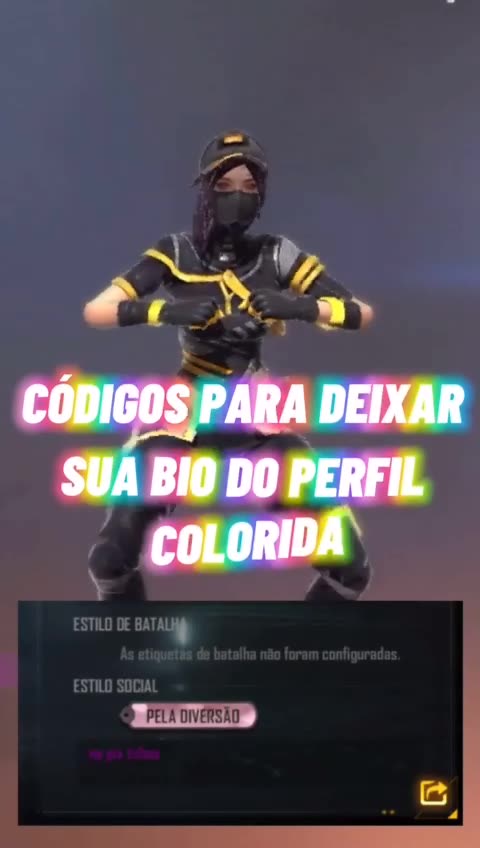 COMO COLOCAR LETRA COLORIDA NO FREE FIRE ! COMO DEIXAR BIO COLORIDA COMO  COLOCAR LETRA COLORIDA ! 