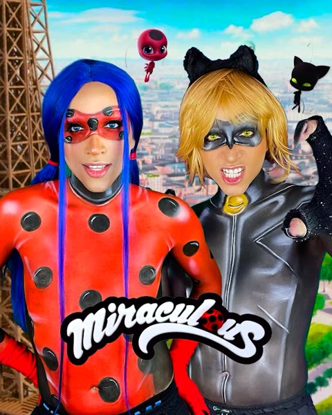 DIY Miraculous 🐞 How to make Ladybug's and Cat Noir's Costumes 