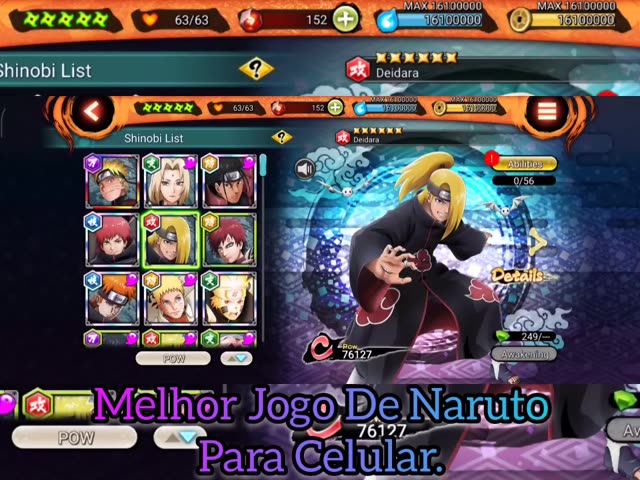 Ultimate Ninja Awakening - NOVO JOGO IDLE RPG DE NARUTO PARA
