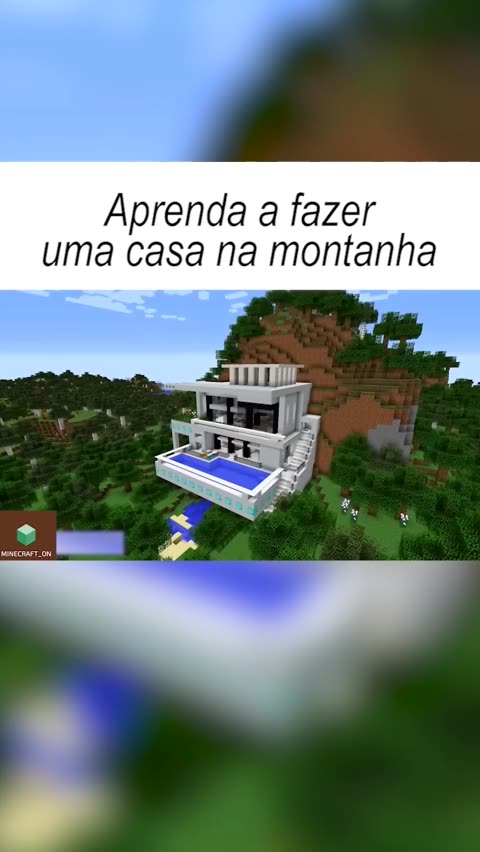 CASAS MODERNAS MINECRAFT⛏