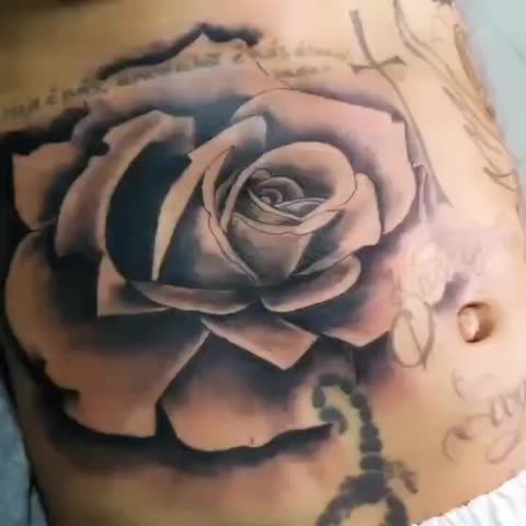 Rose Half sleeve Tattoo… #OCTOPUS TATTOO