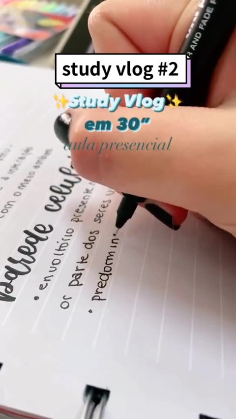 Study vlog