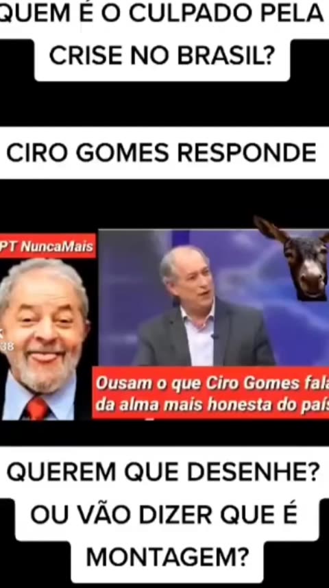 Hos Sousa Sousa58 . udio original criado por Hos Sousa. Ciro Gomes Crise ladroeira do PT cirogomes