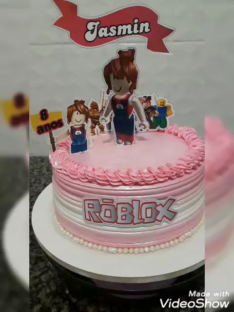 Aniversario roblox feminino cor pastel