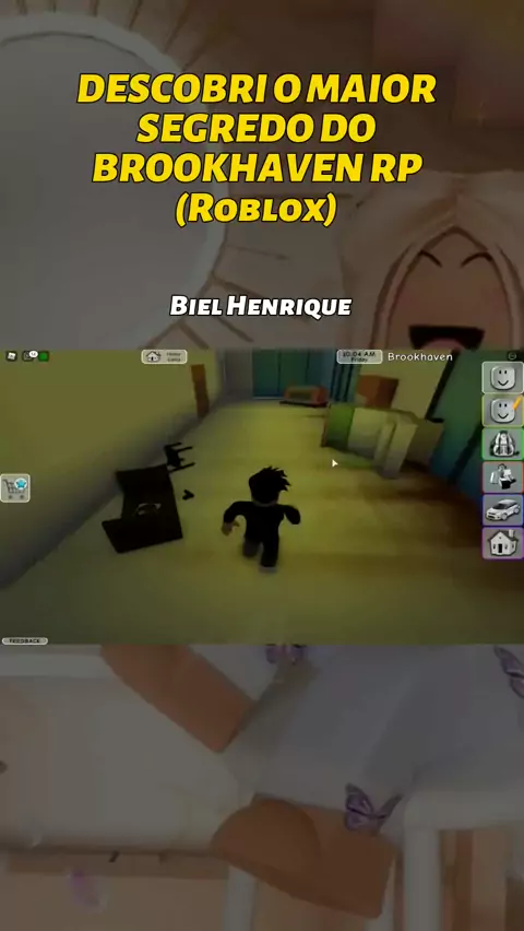 VOCE PRECISA SABER ESSE SEGREDO Brookhaven RP Roblox #shorts 