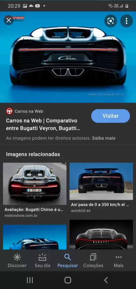 comparativos de carros na web