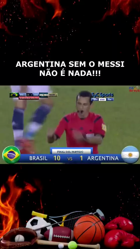 argentina #brasil #jogo #futebol #messi