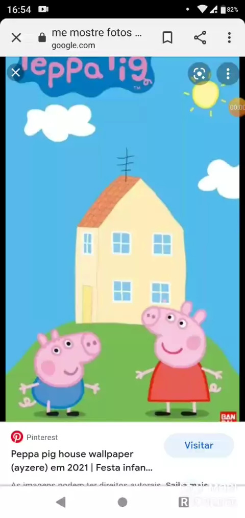 casa color  Peppa pig wallpaper, Pig wallpaper, Peppa pig house