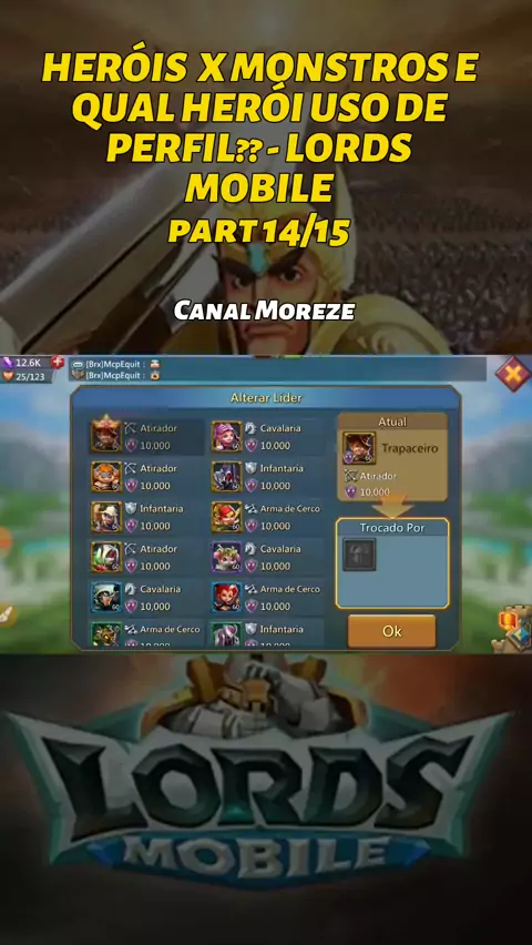 herois de cáça a monstros lords mobile