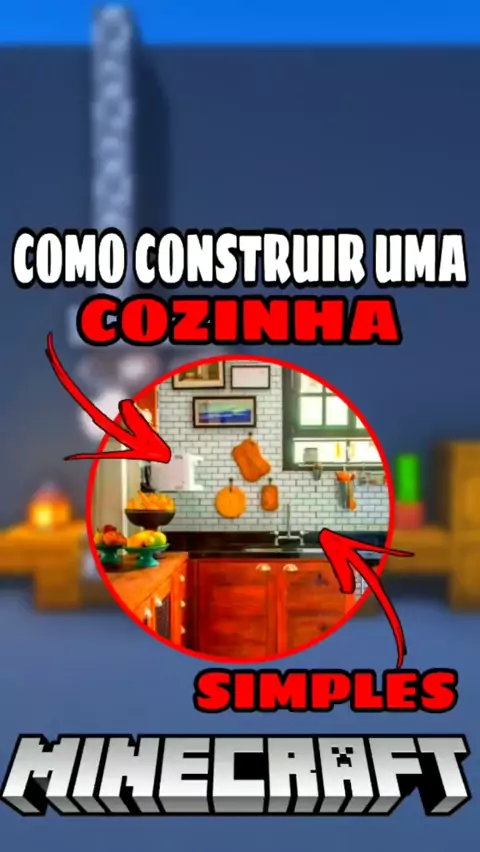 Como fazer cozinha no Minecraft