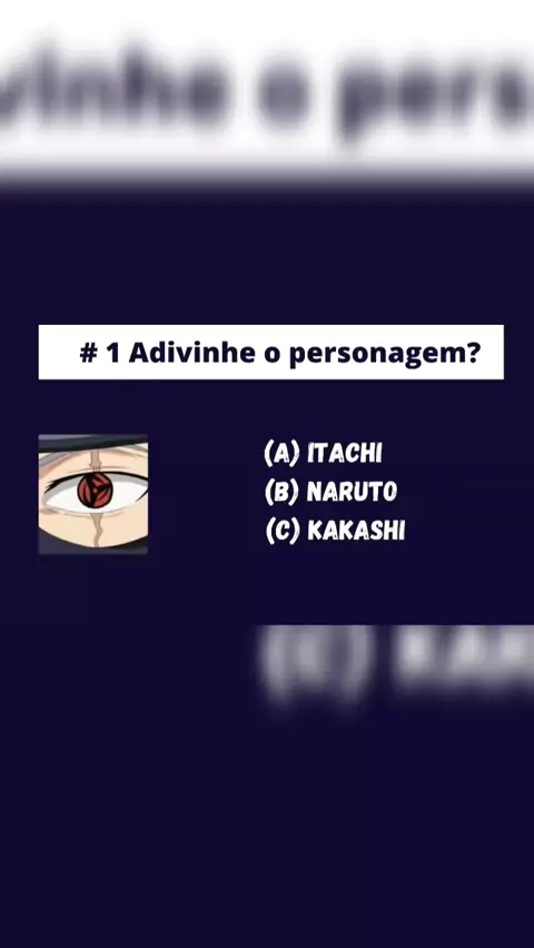 Quiz] Naruto: Você consegue adivinhar de qual personagem estamos falando?