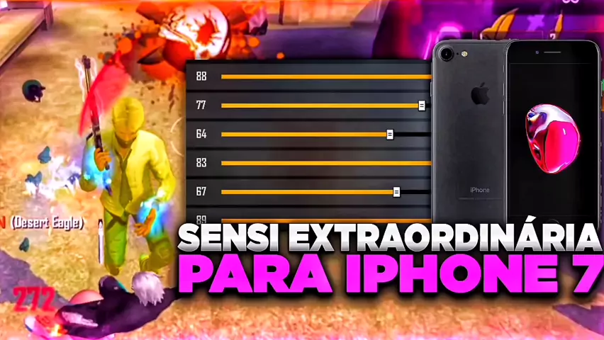 Iphone 7 bom jogar free fire