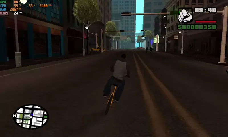 GTA TRILOGY Remaster PC FRACO Sem Placa de Vídeo VEGA 3 ATLHON 3000G PC da  CRISE - GTA San Andreas 