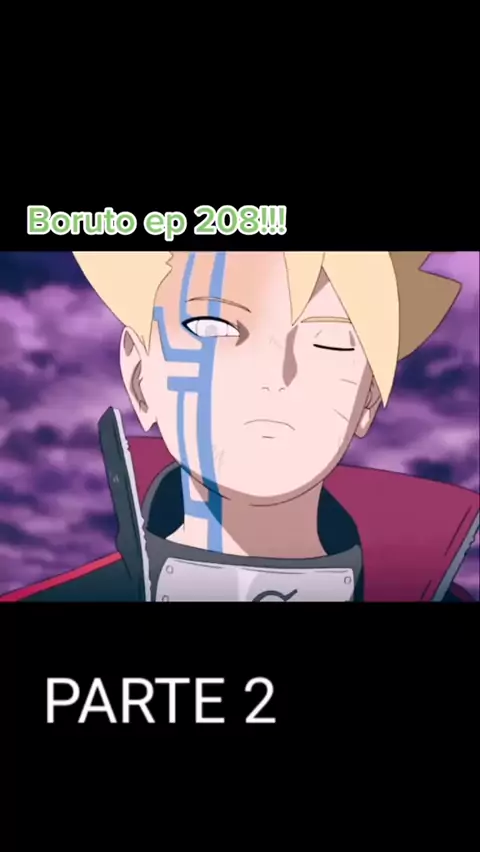 Boruto - Episódio 208 do anime: Data de Lançamento