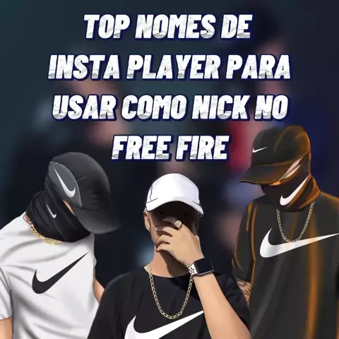 Símbolo da Nike para copiar e colar no nick do Free Fire - Tropa Free Fire