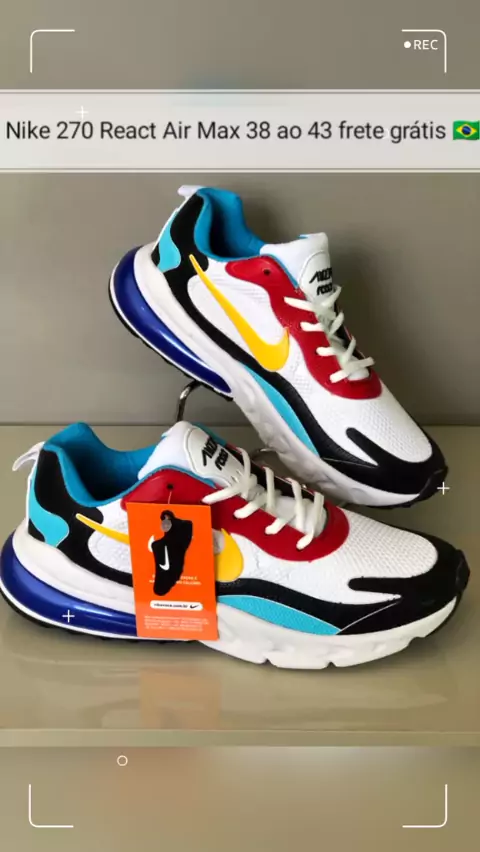 Nike 270 cheap colorido