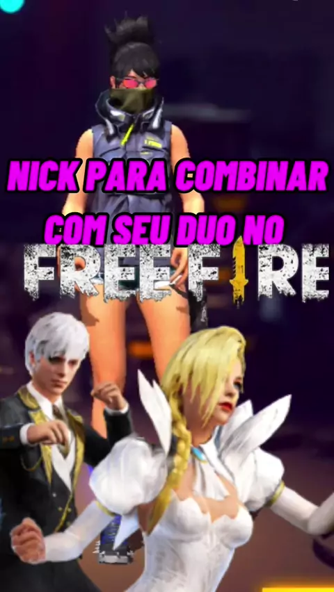 Nick para free fire! #freefire #nick #nickff #garenafreefire