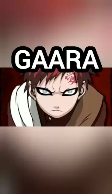 Este é o significado do símbolo na testa de Gaara em Naruto