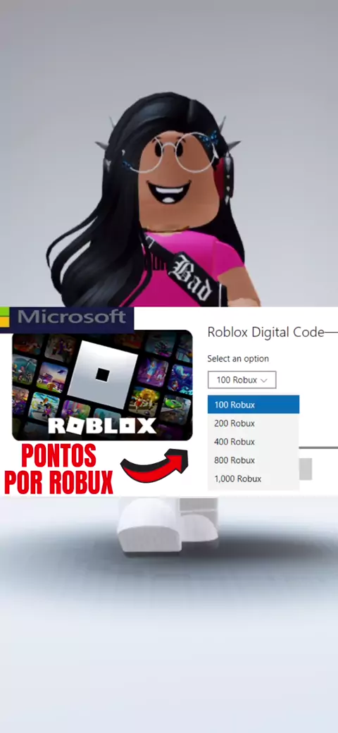 Carto digital roblox 100 robux