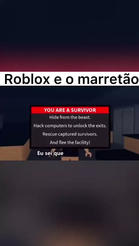 Roblox - PROIBIDO ABRIR PORTAS NO MARRETÃO (Flee The Facility) 