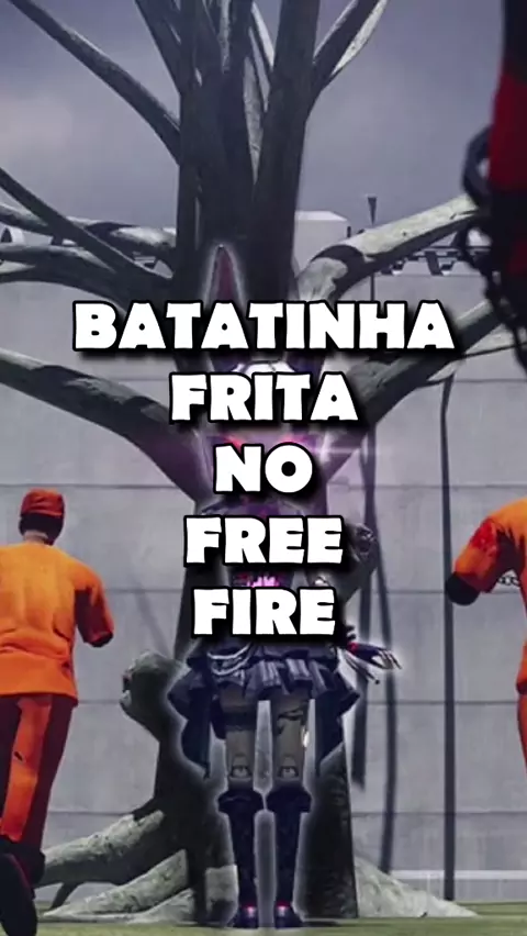 BATATINHA FRITA 1, 2, 3 ROUND 6 NO FREE FIRE!! 