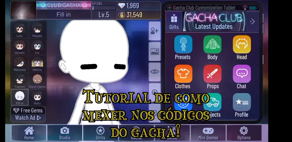 🥳GACHA CLUB CHEGOU!!!🥳 DOWNLOAD NA DESCRIÇÃO! =D 