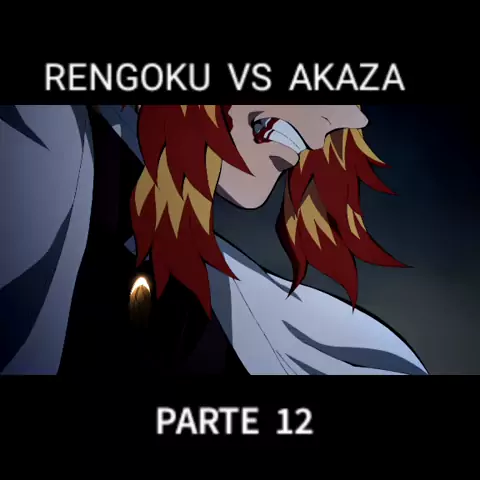 Akaza vs Rengoku Dublado (fandub) 