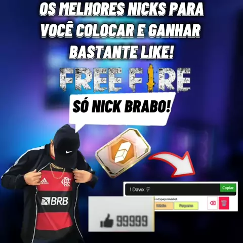 Aprenda como inserir símbolos no seu nick do Free Fire