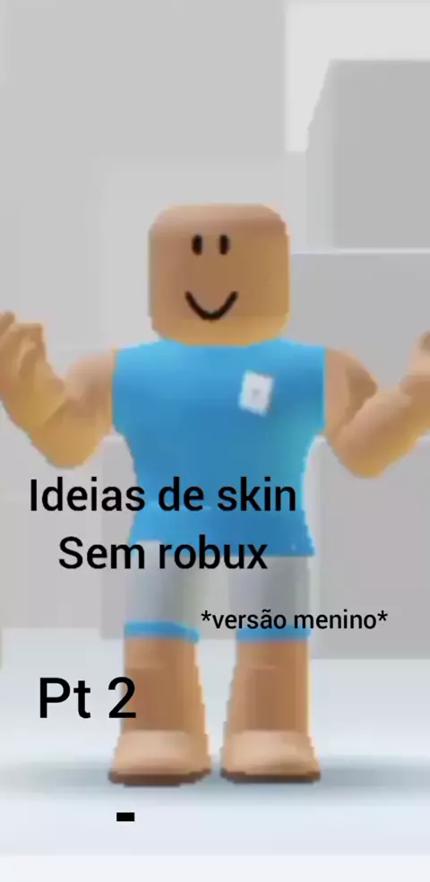 ideias de skin sem robux no roblox