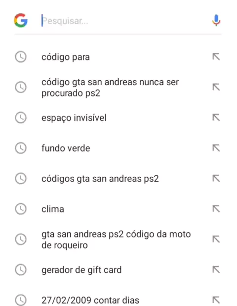 Felipe Clube: Códigos de GTA San Andreas (PS2)