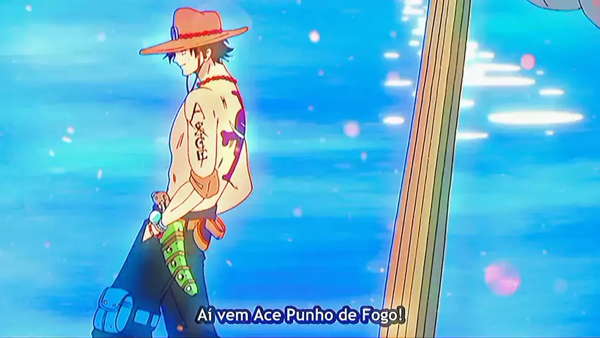 Ace & Luffy  Anime, Chapéu de palha, Portgas d. ace