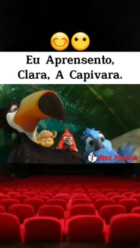 Clara from Rio 2!!!!! :o)  Capybara, Rio 2, Rio movie