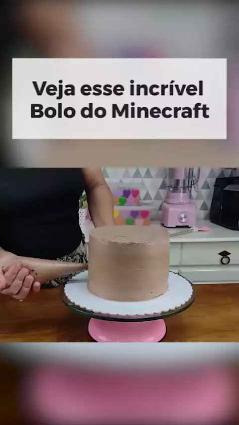 topo de bolo minecraft masculino